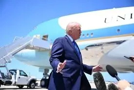 عکسی که نشان می‌دهد ترامپ پوشک بزرگسالان می‌پوشد | جنجال پنهان‌کاری سلامتی ترامپ