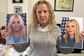 این زن ترک می‌گوید ترامپ پدر بیولوژیکی اوست!