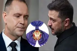 لهستان بالاترین نشان افتخارش را از زلنسکی پس گرفت! 
