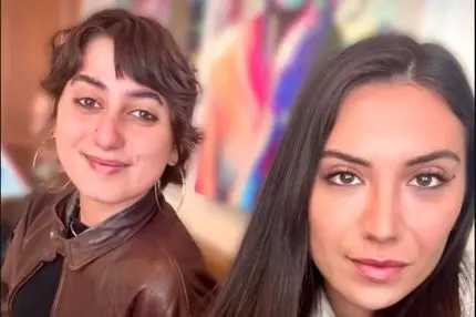 سلفی جنجالی دختر شایسته اسرائیل با همسر زهران ممدانی | تنش در یک دیدار اتفاقی