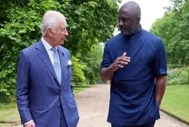 ادریس البا شوالیه شد