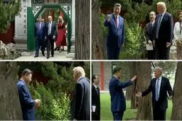 چگونه شی جین‌پینگ در یک پیاده‌روی، پوتین را پیش ترامپ لو داد!