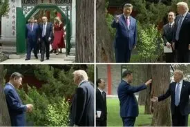 چگونه شی جین‌پینگ در یک پیاده‌روی، پوتین را پیش ترامپ لو داد!