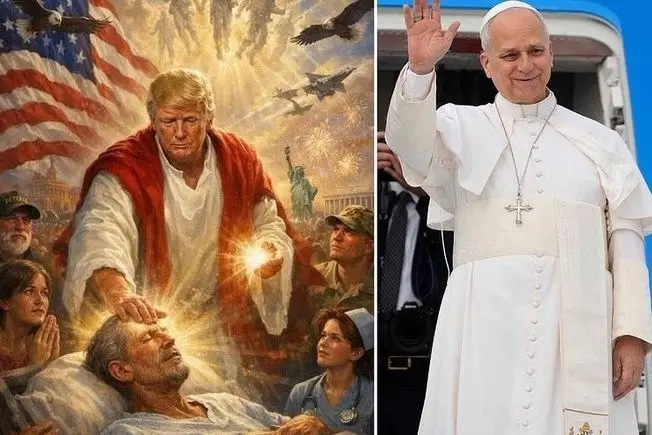 جنگ یکروزه ترامپ و پاپ تمام شد | ترامپ پست مسیح دیوانه را پاک کرد | یک شکست تحقیرآمیز دیگر برای ترامپ