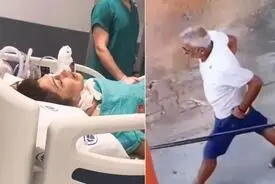 مردی اول برای همسرش کفن فرستاد، بعد با چاقو به جانش افتاد