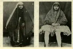 تصاویر خصوصی اندرونی | انتشار عکس‌های نادیده زنان ناصرالدین‌شاه