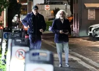 رونمایی لئوناردو دی‌کاپریو از پدرش در یک شام دو نفره