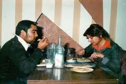 ناهار دونفره با گوهر خیراندیش در ۶۰ سال پیش