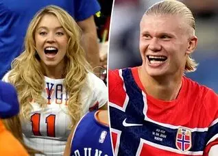 ارلینگ هالند می‌گوید فقط به سیدنی سوئینی فکر می‌کند!