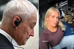 معشوقه وزیر دفاع با هواپیمای نظامی به تعطیلات رفت