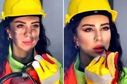 آرایش زن آتش‌نشان؛ جنجال تازه در ترکیه