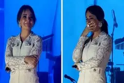 خواننده مشهور ده دقیقه خواند و یکساعت گریه کرد 