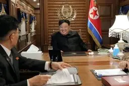 کیم جون اون عاشق قطار آرام آرام به چین می‌رسد!