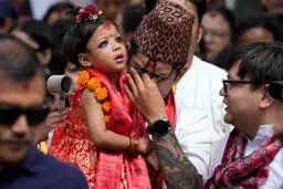 الهه زنده نپال؛ وقتی دخترک دو ساله به مقام مقدس می‌رسد