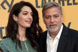 جورج کلونی و خانواده فرانسوی شدند | فرانسه امن‌تر است