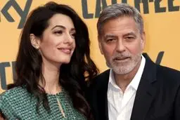 جورج کلونی و خانواده فرانسوی شدند | فرانسه امن‌تر است
