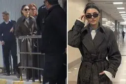 اولین عکس از بازداشت هانده ارچل در فرودگاه استانبول | هانده مستقیم به جلسه بازجویی رفت