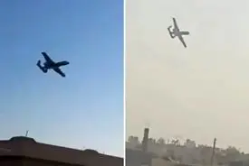 پاشیدن مایع مرموز از هواپیمای اسرائیلی در سوریه