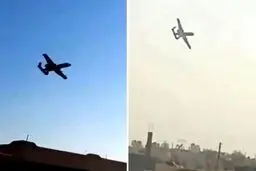 پاشیدن مایع مرموز از هواپیمای اسرائیلی در سوریه