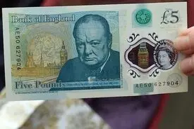 حذف عکس چرچیل از روی اسکناس‌ها به دلیل امنیتی!