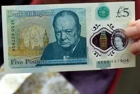حذف عکس چرچیل از روی اسکناس‌ها به دلیل امنیتی!