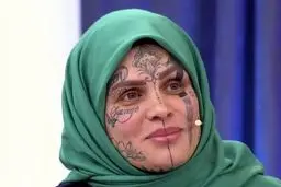 ماجرای دختر محجبه با صورت خال‌کوبی چیست؟