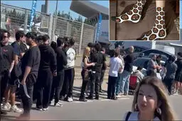 صف ۲.۵ کیلومتری برای خرید جوراب‌های یک خواننده | تب خرید هواداران در استانبول جنجالی شد