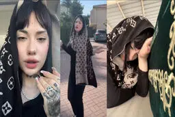جنجال رقص منشوری در خاکسپاری | هیاهوی دختر خواننده مشهور در مراسم عزاداری | ببینید
