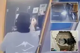 سارقان پول پارکینگ را دادند و بانک را زدند!