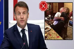 انتقام امانوئل مکرون از ترامپ | انتشار عکس جعلی ملانیا کار مکرون بود؟