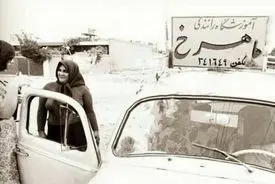 ماهرخ؛ اولین کسی که به تهرانی‌ها رانندگی یاد داد