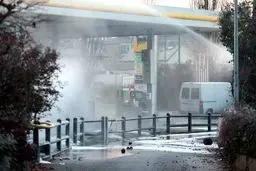 نوجوانی می‌خواست خودکشی کند؛ پمپ بنزین را آتش زد