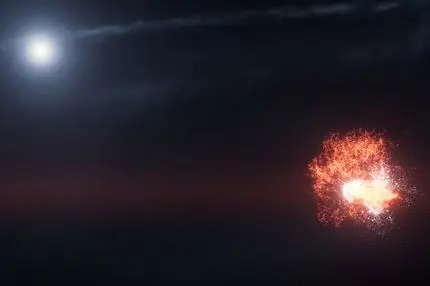 برای نخستین بار؛ برخورد سیارک‌ها در کهکشان ثبت شد